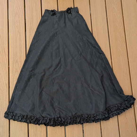 EDWARDIAN MAXI SKIRT high waist XXS - Picture 6 of 10